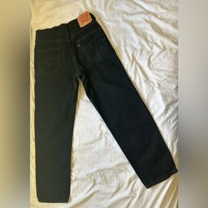 Black Levi 550 Relaxed 31x30